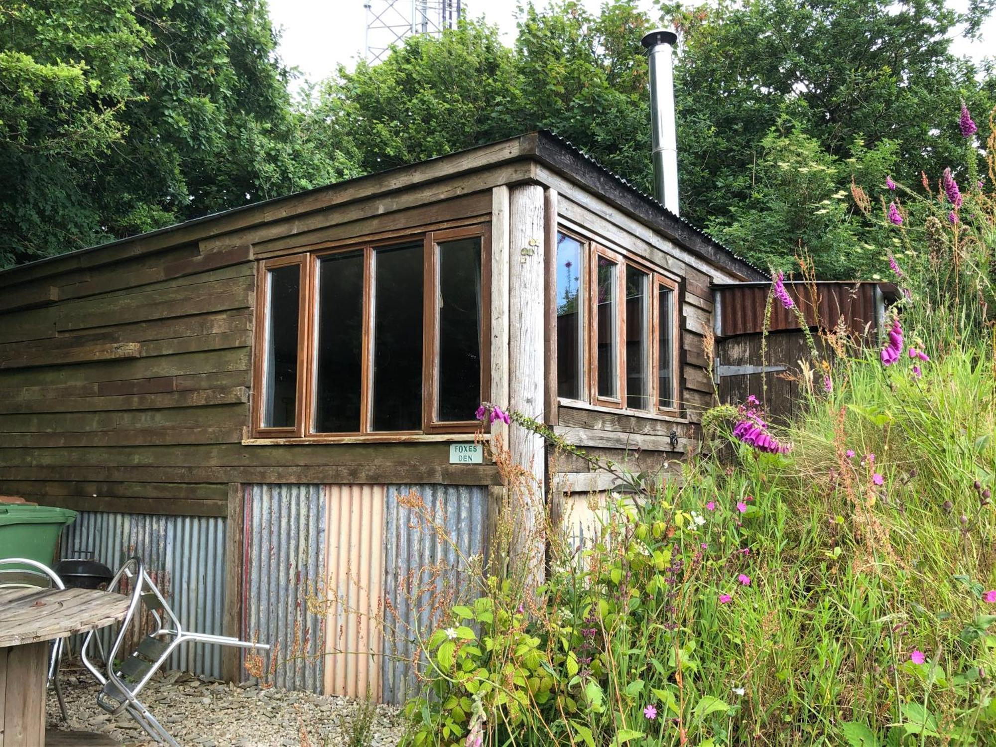 Foxesden, Unique Eco Cabin, Dartmoor Views South Brent Exteriér fotografie